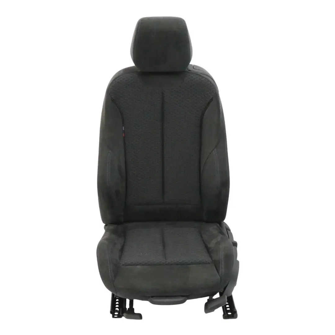 BMW F21 M Sport Front Seat Left N/S Heated Cloth Hexagon Alcantara Anthracite - SKU 8054985-3 - Part number 8054985