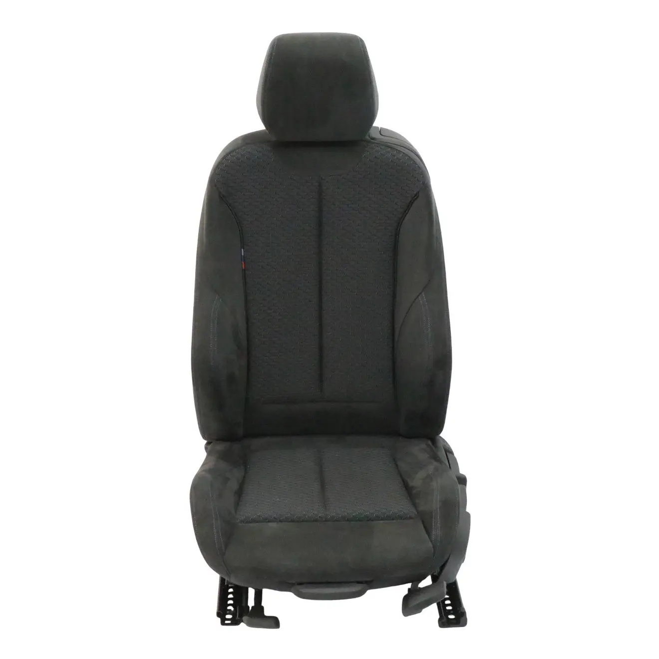 BMW F21 M Sport Sedile anteriore sinistro riscaldato tessuto esagonale Alcantara