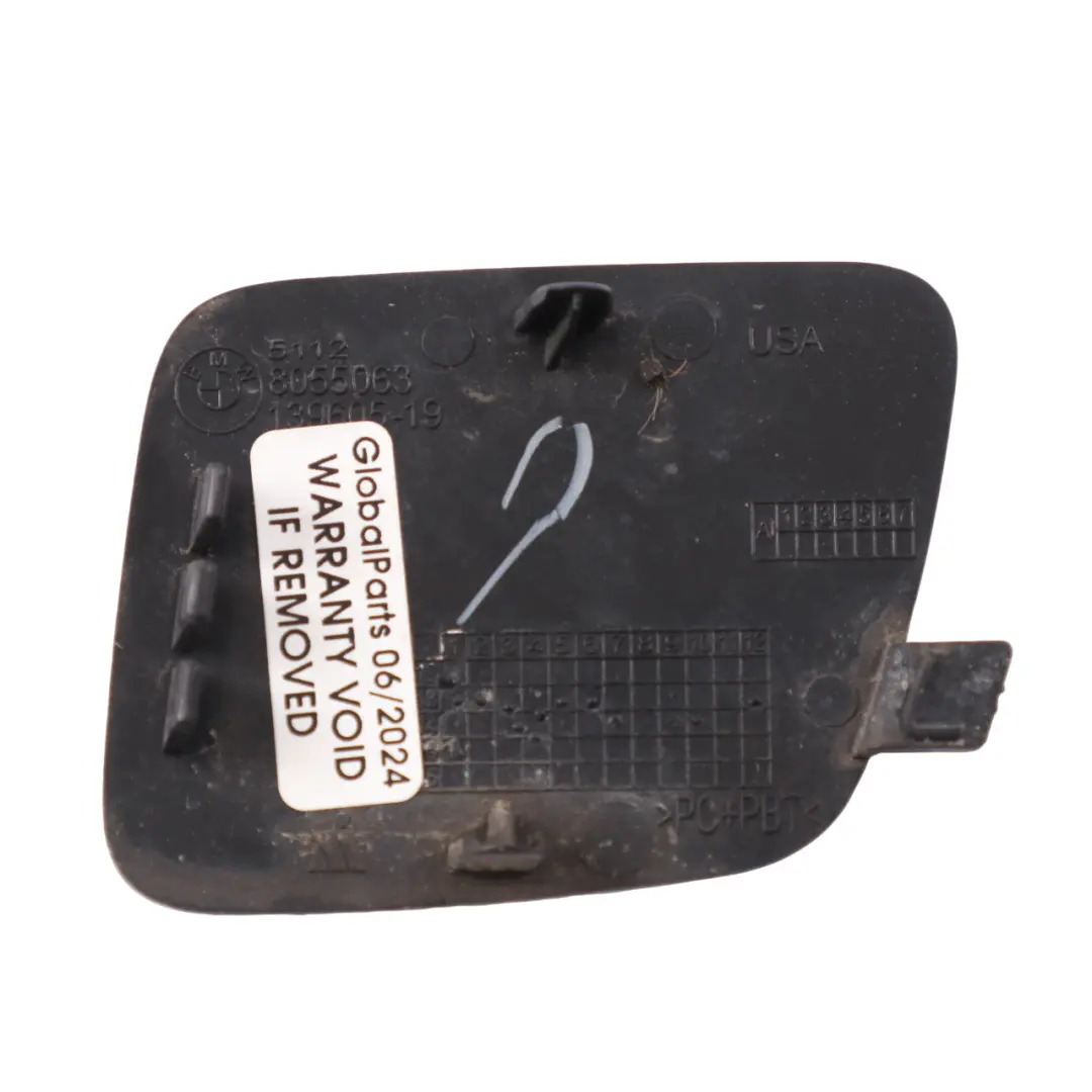 BMW X5 F15 M Sport Stoßstange Heckverkleidung Abdeckung Klappe Alpinweiß - 300 - SKU 8055063-AW - Teilenummer 8055063