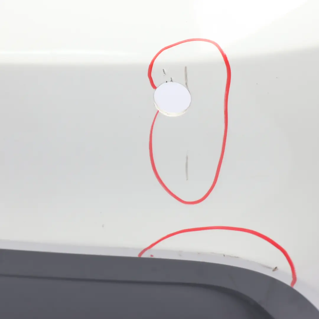 BMW F20 F21 M Sport Rear Bumper Trim Panel PDC Alpinweiss White 3 - 300 - SKU 8055067-AW1 - Part number 8055067