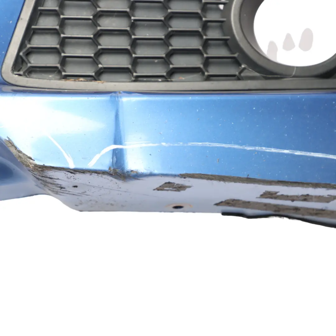 Front Bumper M Sport Trim Panel Estoril Blau Metallic - B45 to BMW F20 F21 with Part number 8055147 BMW F20 F21 Front Bumper M Sport Trim Panel Estoril Blau Metallic - B45 - SKU 8055147-EB - Part number 8055147