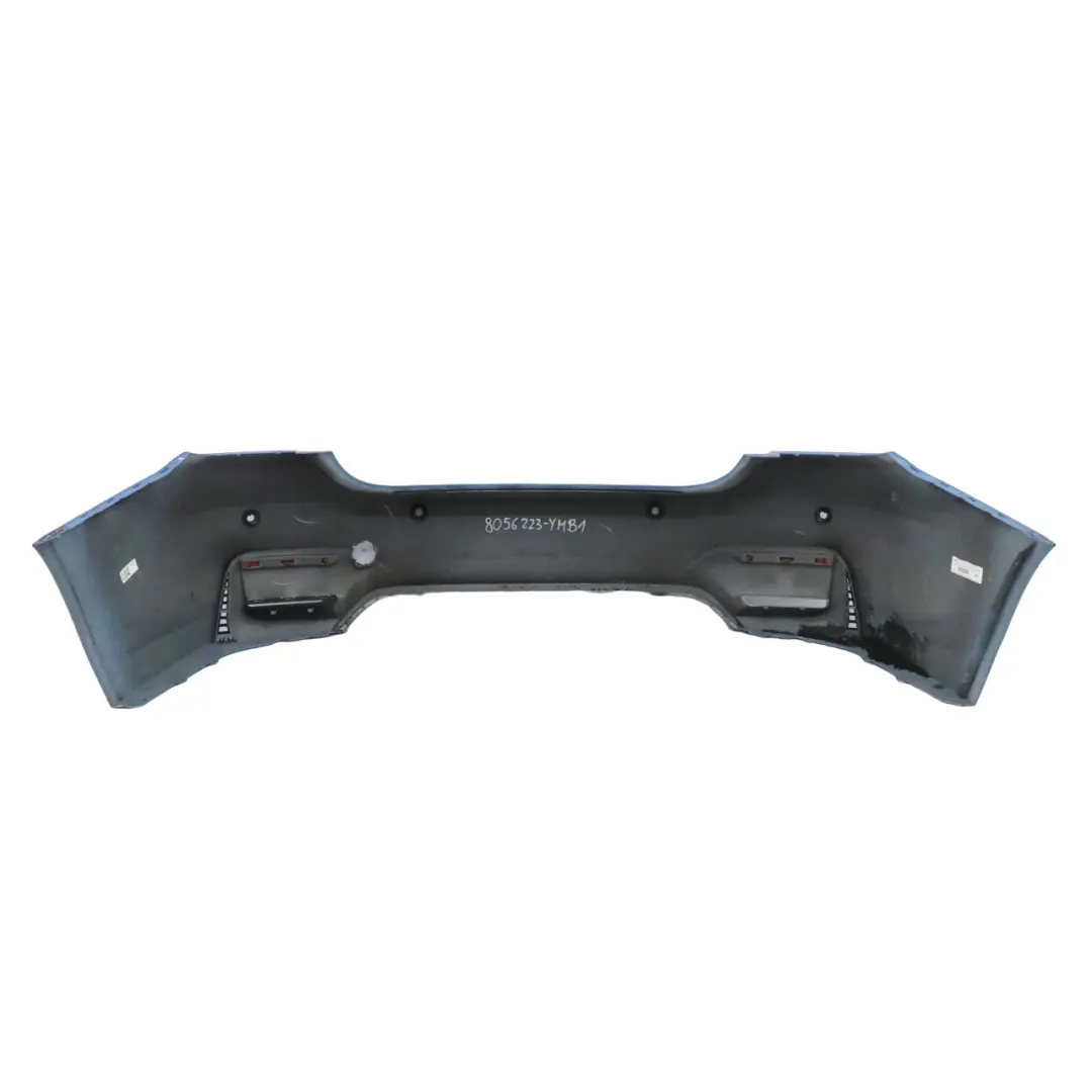 BMW F82 F83 M4 Complete Rear Bumper PDC Yas Marina Blue Metallic - B68 - SKU 8056223-YMB1 - Part number 8056223