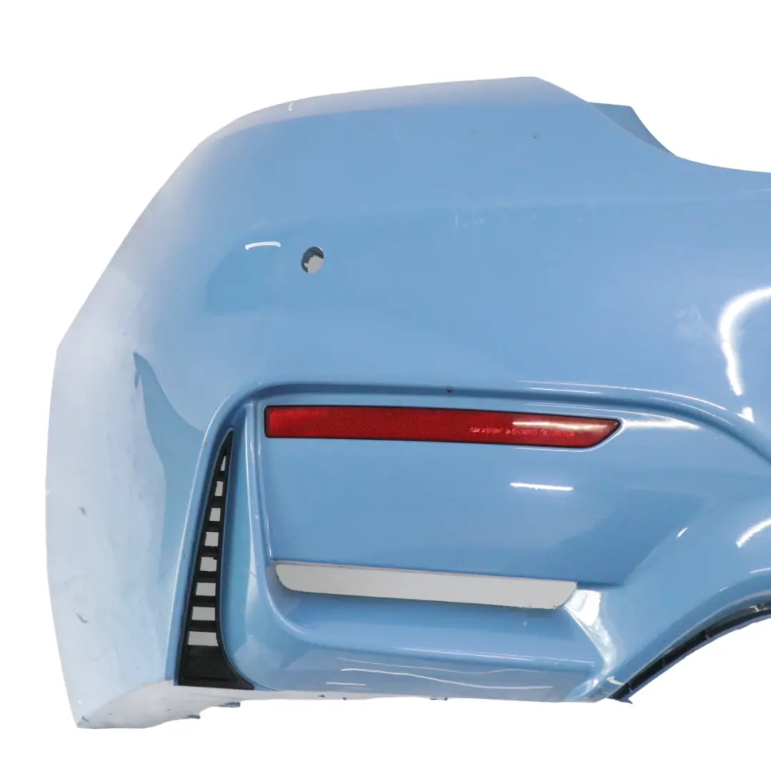 BMW F82 F83 M4 Zderzak Tylny PDC Yas Marina Blue Metallic - B68 - SKU 8056223-YMB1 - Numer Części 8056223
