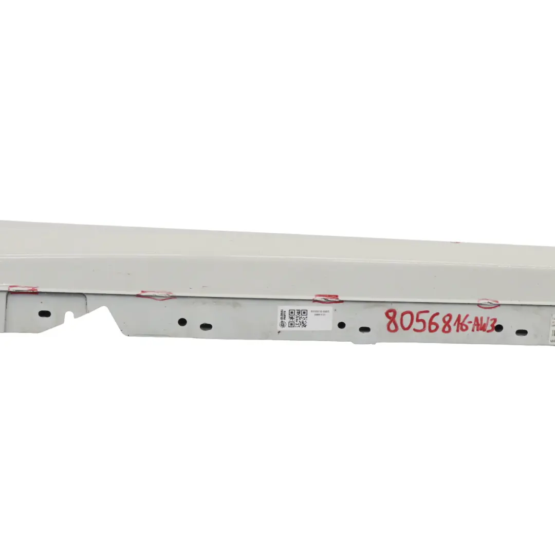  Side Skirt BMW F20 M Sport Sill Strip Cover Right O/S Alpine White - 300 - SKU 8056816-AW3 - Part number 8056816