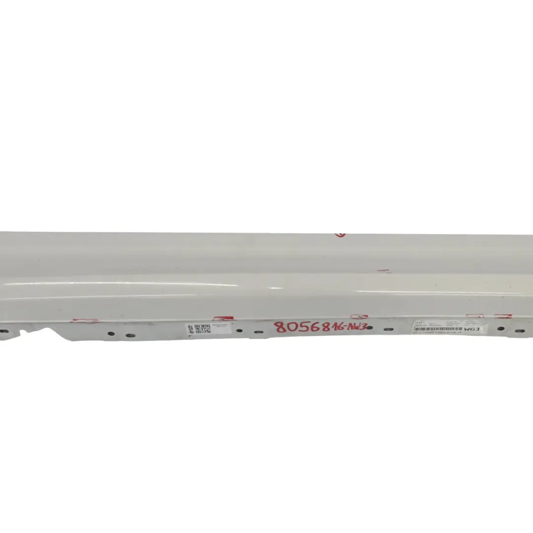  Minigonna laterale BMW F20 M Sport Striscia di copertura destra Alpinweiss - 300 - SKU 8056816-AW3 - Numero di parte 8056816