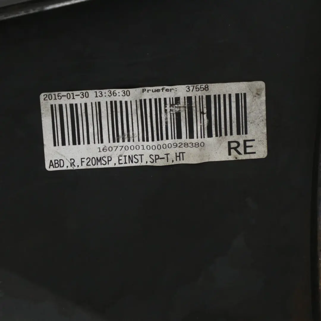 Striscia davanzale copertura laterale destra Mineralgrau - B39 per BMW F20 M Sport con numero di parte 8056816 BMW F20 M Sport Striscia davanzale copertura laterale destra Mineralgrau - B39 - SKU 8056816-MG2 - Numero di parte 8056816