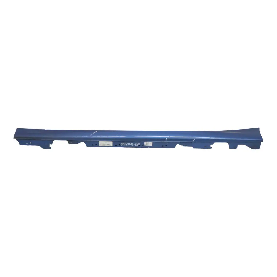 Sill Strip Side Skirt Left N/S Estorilblau Estoril Blue B45 to BMW F21 F22 M Sport with Part number 8056817 BMW F21 F22 M Sport Sill Strip Side Skirt Left N/S Estorilblau Estoril Blue B45 - SKU 8056817-EB2 - Part number 8056817