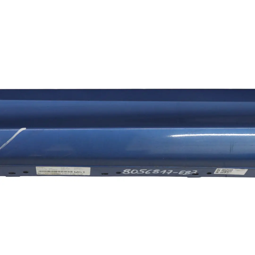 BMW F21 F22 M Sport Einstiegsleisten Seitenschweller links Estorilblau - B45 - SKU 8056817-EB2 - Teilenummer 8056817