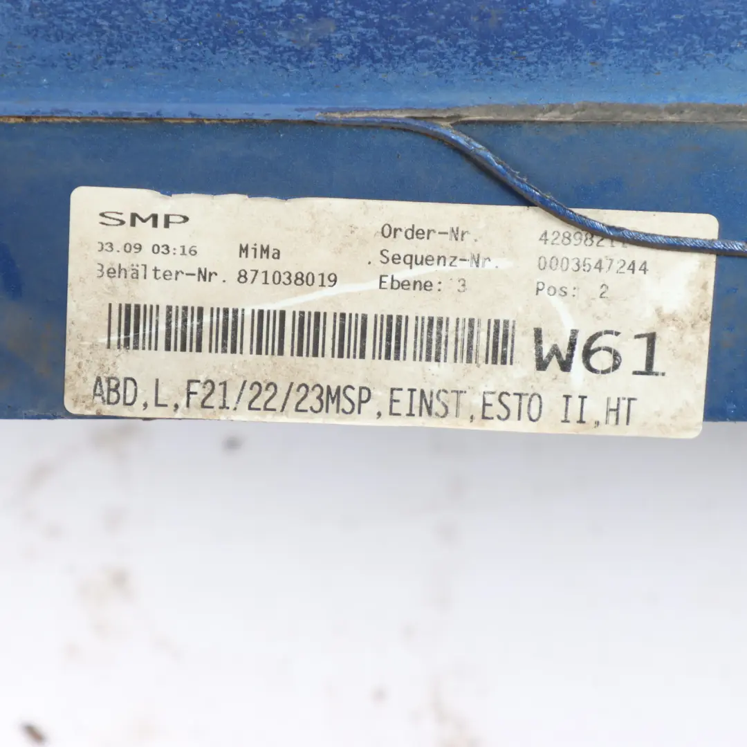 Side Skirt M Sport Sill Strip Left N/S Estorilblau Estoril Blue B45 to BMW F21 F22 with Part number 8056817 BMW F21 F22 Side Skirt M Sport Sill Strip Left N/S Estorilblau Estoril Blue B45 - SKU 8056817-EB3 - Part number 8056817