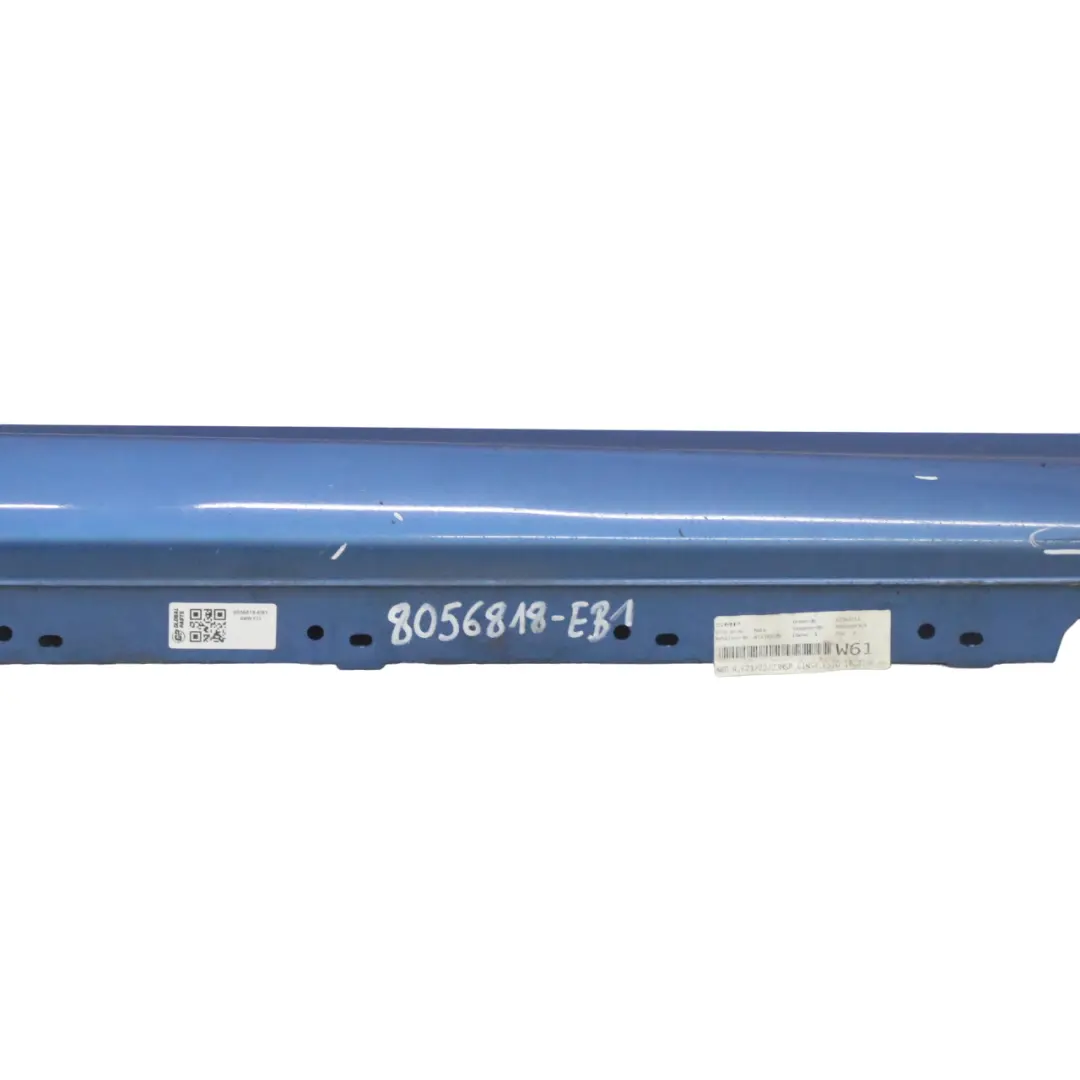 Sill Strip Side Skirt Right Estoril Blue Metallic - B45 pour BMW F21 F22 M Sport à propos du numéro de pièce 8056818 BMW F21 F22 M Sport Sill Strip Side Skirt Right Estoril Blue Metallic - B45 - SKU 8056818-EB1 - Numéro de pièce 8056818