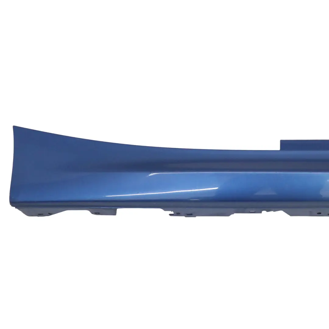 BMW F21 F22 M Sport Einstiegsleisten Seitenschweller rechts Estoril Blau - B45 - SKU 8056818-EB1 - Teilenummer 8056818