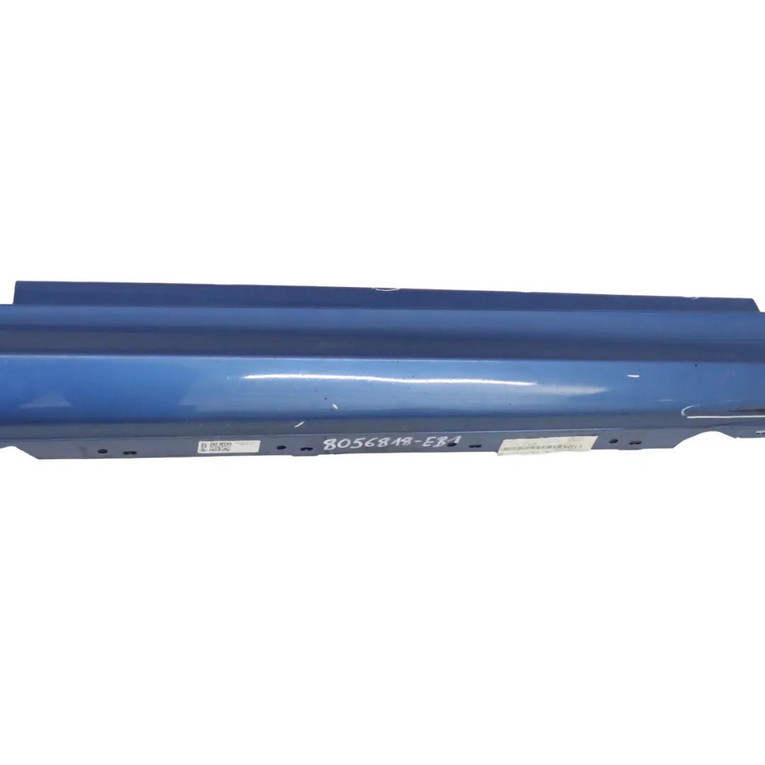 Sill Strip Side Skirt Right O/S Estoril Blue Metallic - B45 to BMW F21 F22 M Sport with Part number 8056818 BMW F21 F22 M Sport Sill Strip Side Skirt Right O/S Estoril Blue Metallic - B45 - SKU 8056818-EB1 - Part number 8056818