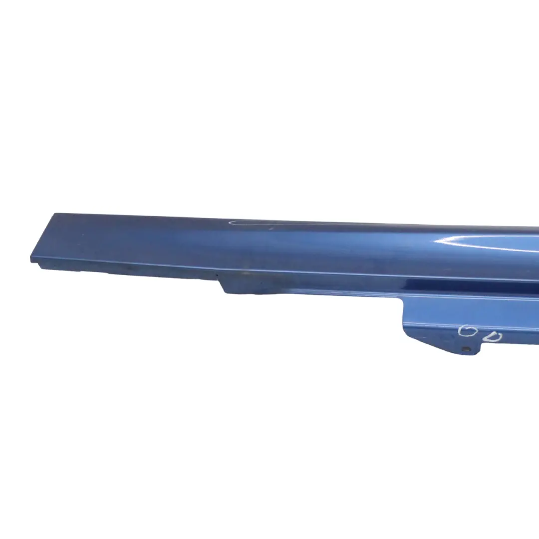BMW F21 F22 M Sport Sill Strip Side Skirt Right Estoril Blue Metallic - B45 - SKU 8056818-EB1 - Numéro de pièce 8056818