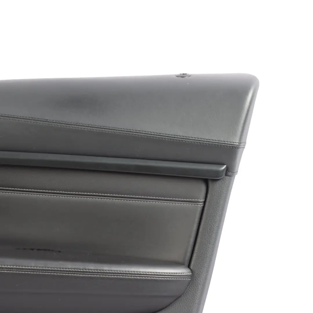 Front Right O/S Door Card Trim Panel Leather Merino Black to BMW F80 M3 with Part number 8057378 BMW F80 M3 Front Right O/S Door Card Trim Panel Leather Merino Black - SKU 8057378 - Part number 8057378