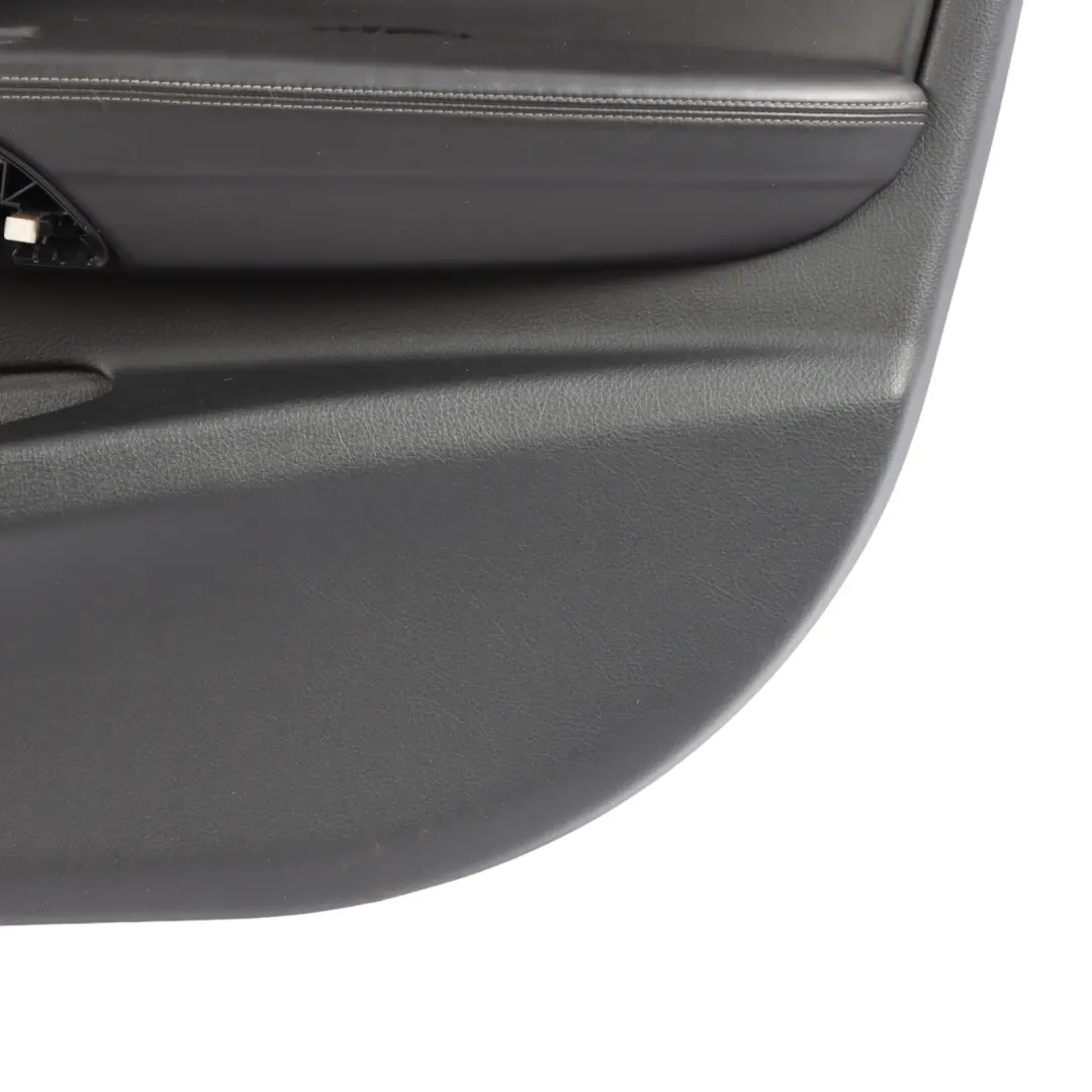 Front Right O/S Door Card Trim Panel Leather Merino Black to BMW F80 M3 with Part number 8057378 BMW F80 M3 Front Right O/S Door Card Trim Panel Leather Merino Black - SKU 8057378 - Part number 8057378