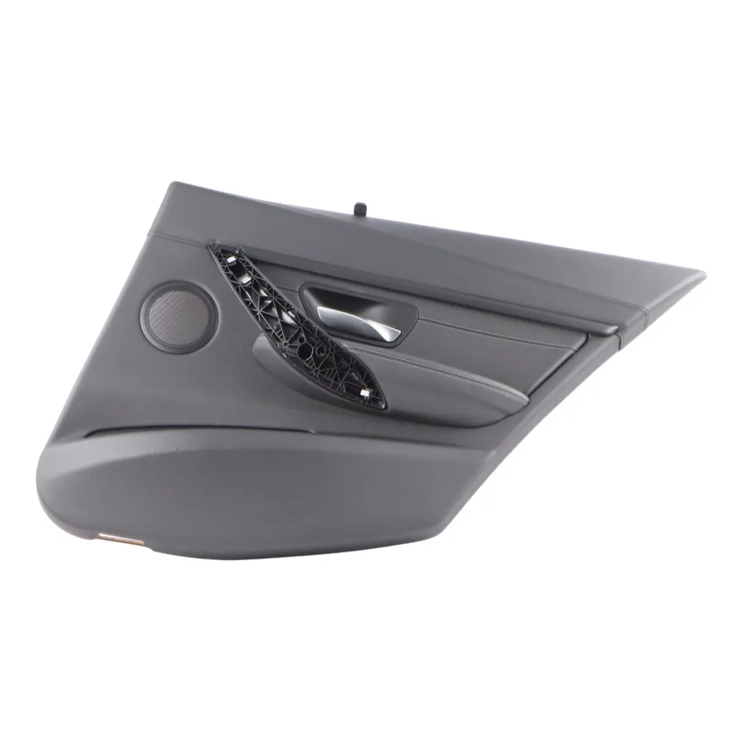 Door Card Lining Panel Rear Right O/S Leather Merino Black to BMW F80 M3 with Part number 8057472 BMW F80 M3 Door Card Lining Panel Rear Right O/S Leather Merino Black - SKU 8057472 - Part number 8057472