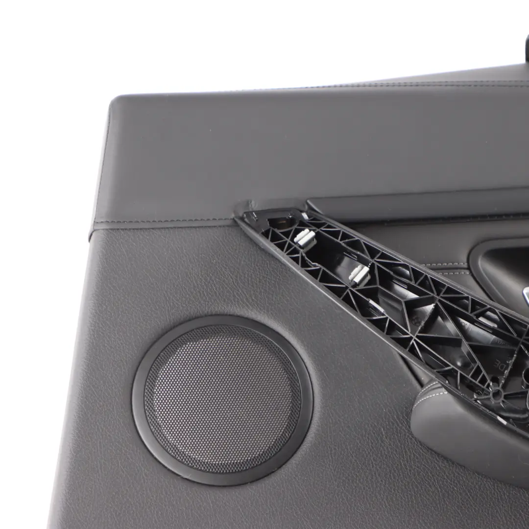 Door Card Lining Panel Rear Right O/S Leather Merino Black to BMW F80 M3 with Part number 8057472 BMW F80 M3 Door Card Lining Panel Rear Right O/S Leather Merino Black - SKU 8057472 - Part number 8057472