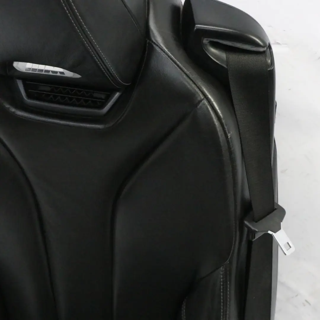BMW F83 M4 Convertible Heated Front Left N/S Seat Leather Merino Black Memory - SKU RHD-8058351-1 - Part number 8058351