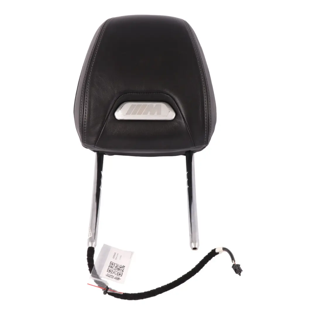 BMW F83 M4 Cabrio Sport Sitz Kopfstütze Schwarz Leder Merino - SKU 8058448 - Teilenummer 8058448