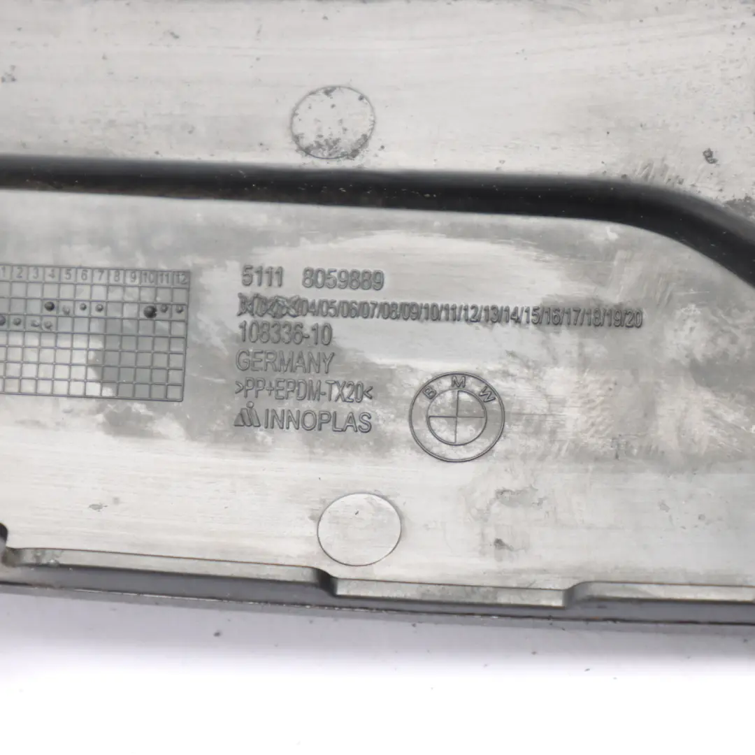 Front Bumper Grille Left N/S Lower Grid Cover to BMW X1 F48 LCI M Sport with Part number 8059889 BMW X1 F48 LCI M Sport Front Bumper Grille Left N/S Lower Grid Cover - SKU 8059889-1 - Part number 8059889