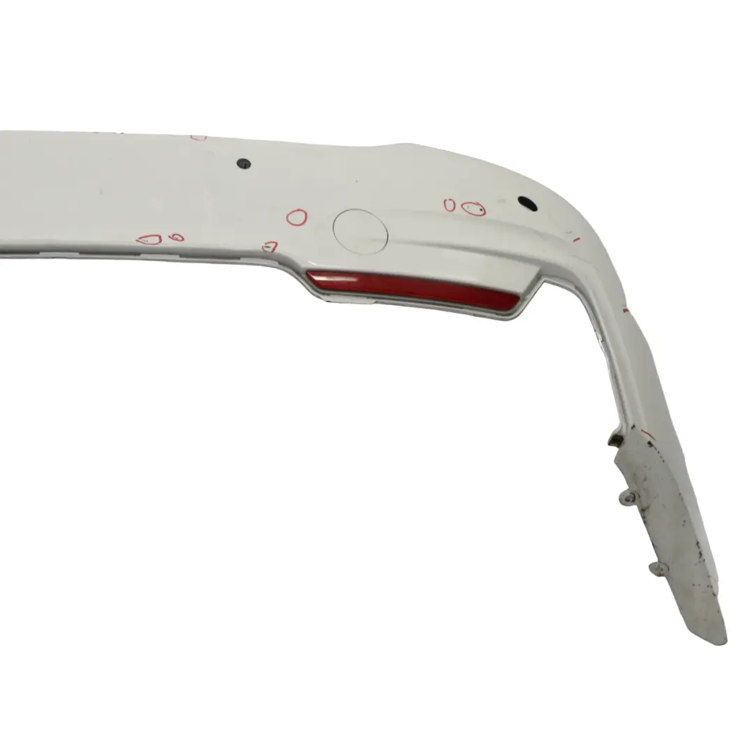 BMW F32 F33 M Sport Rear Bumper Trim Panel PDC Alpinweiss Alpine White - 300 - SKU 8060889-AW6 - Part number 8060889