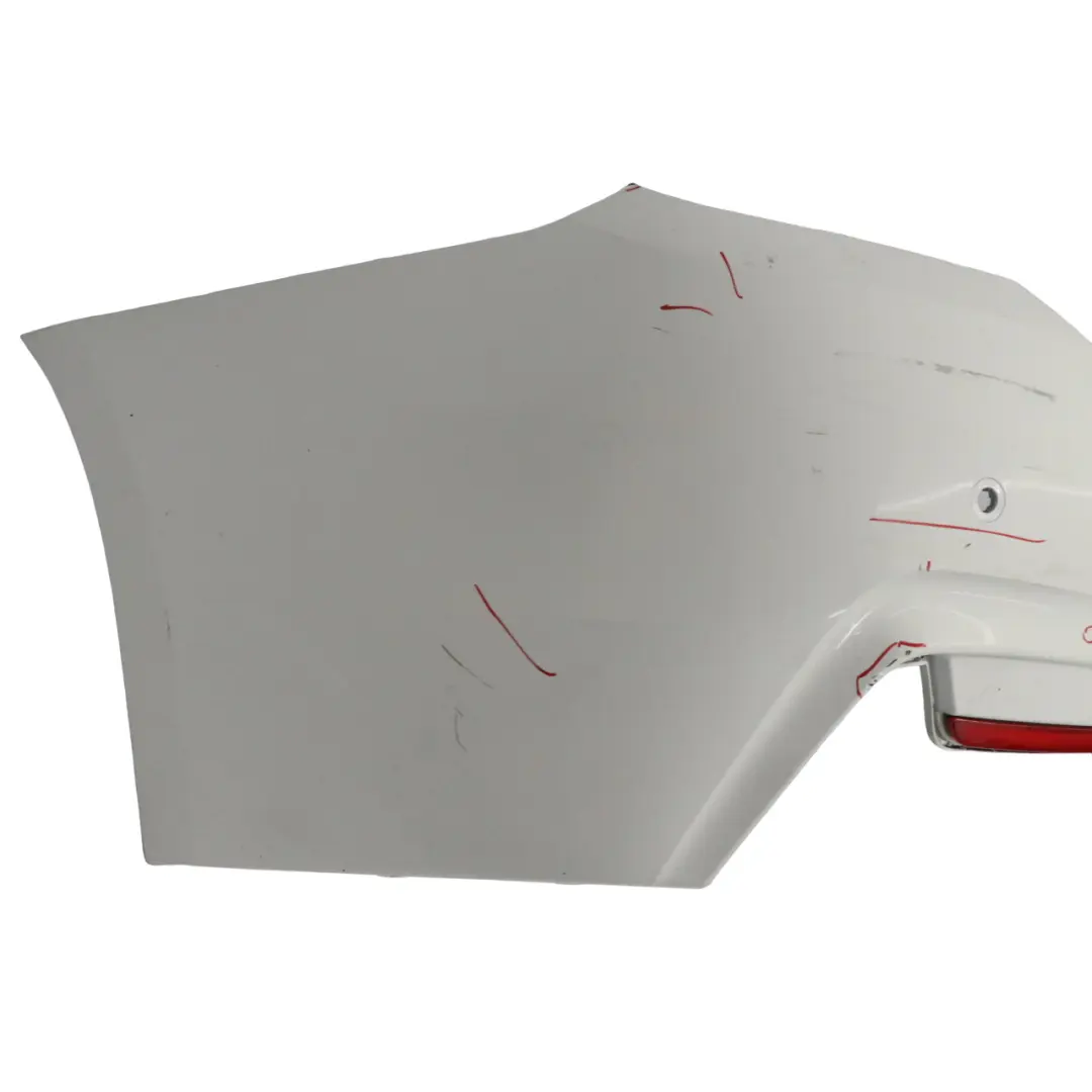 BMW F32 F33 M Sport Rear Bumper Trim Panel PDC Alpinweiss Alpine White - 300 - SKU 8060889-AW6 - Part number 8060889