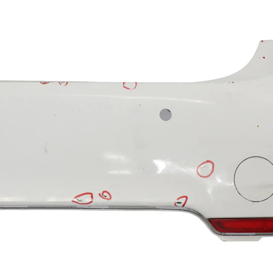 BMW F32 F33 M Sport Rear Bumper Trim Panel PDC Alpinweiss Alpine White - 300 - SKU 8060889-AW6 - Part number 8060889