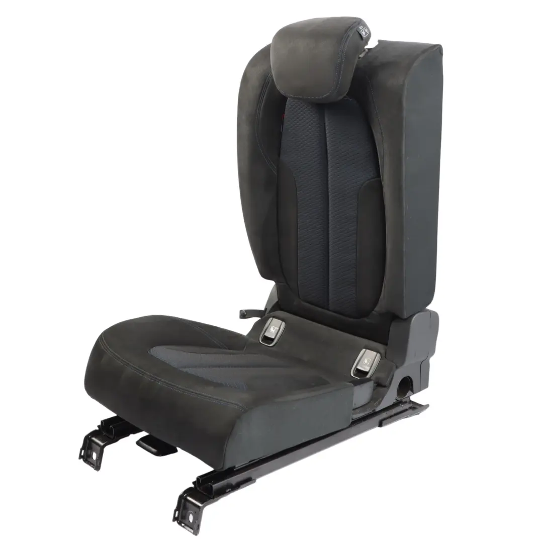 Backrest Right O/S Fabric Alcantara Anthracite to Rear Seat BMW F45 X1 F48 Cover with Part number 8061944 Rear Seat BMW F45 X1 F48 Cover Backrest Right O/S Fabric Alcantara Anthracite - SKU 8061944 - Part number 8061944