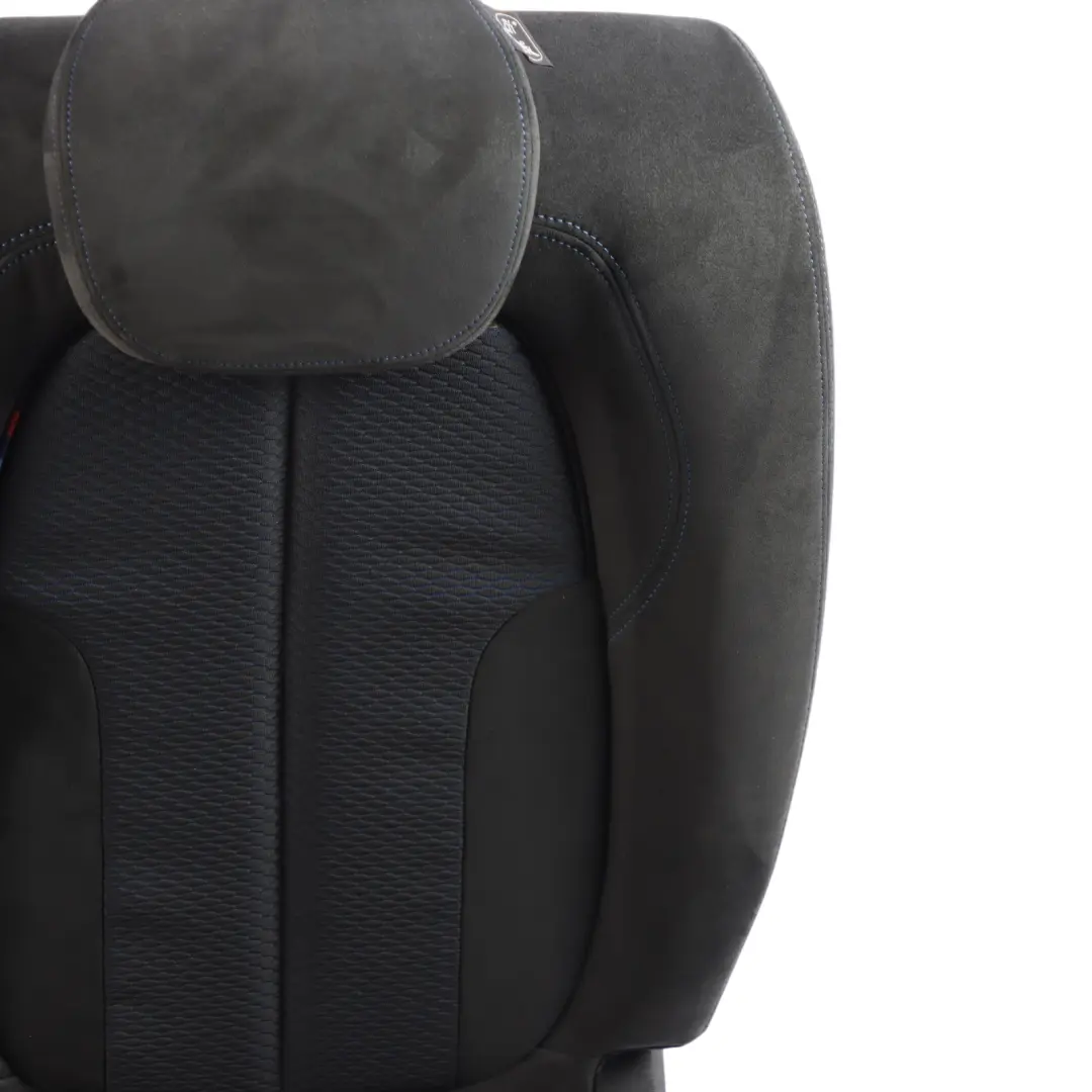 Backrest Left N/S Fabric Alcantara Anthracite to Rear Seat BMW F45 X1 F48 Cover with Part number 8061945 Rear Seat BMW F45 X1 F48 Cover Backrest Left N/S Fabric Alcantara Anthracite - SKU 8061945 - Part number 8061945