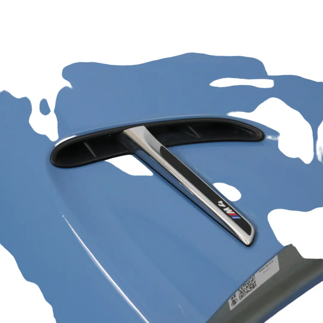 Błotnik Prawy Przedni Yas Marina Blue niebieski - B68 do BMW F82 F83 M4 o numerze 8066918 BMW F82 F83 M4 Błotnik Prawy Przedni Yas Marina Blue niebieski - B68 - SKU 8066918-YMB1 - Numer Części 8066918