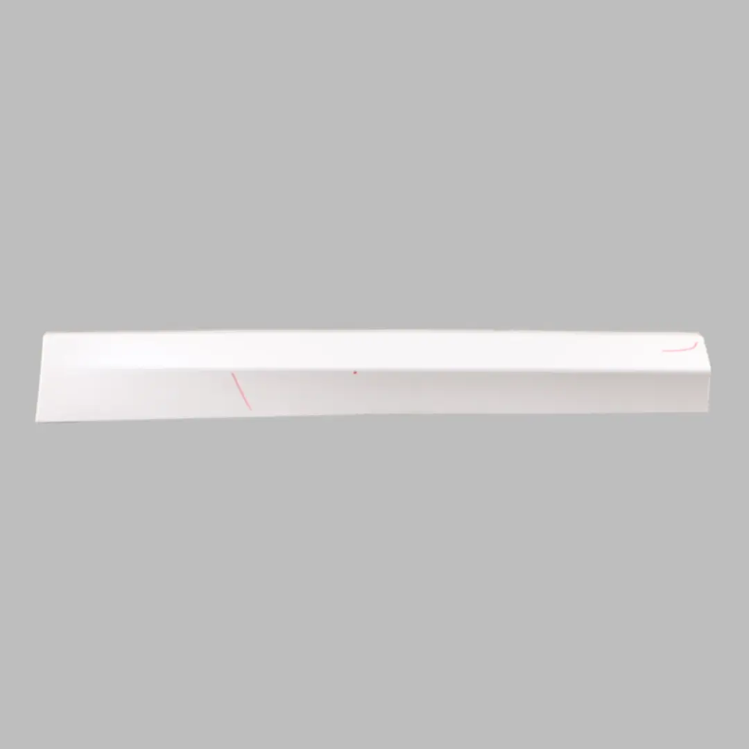 BMF X1 F48 M Sport Door Strip Side Skirt Guard Rear Left N/S Mineral White A96 to with Part number 8067707 BMF X1 F48 M Sport Door Strip Side Skirt Guard Rear Left N/S Mineral White A96 - SKU 8067707-MW - Part number 8067707