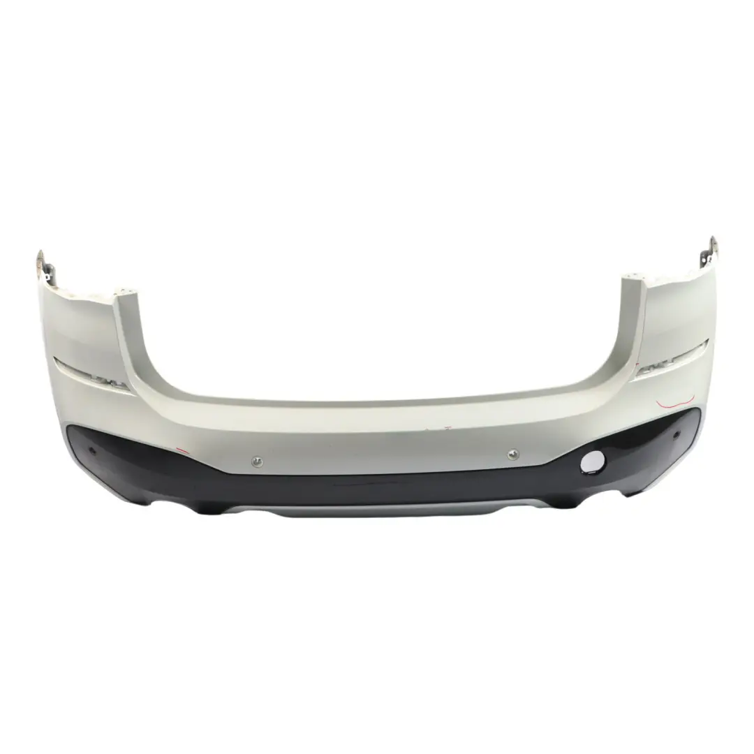 BMW X1 F48 Rear Bumper M Sport Trim Panel PDC Mineralweiss White - A96 - SKU 8072774-MW - Part number 8072774