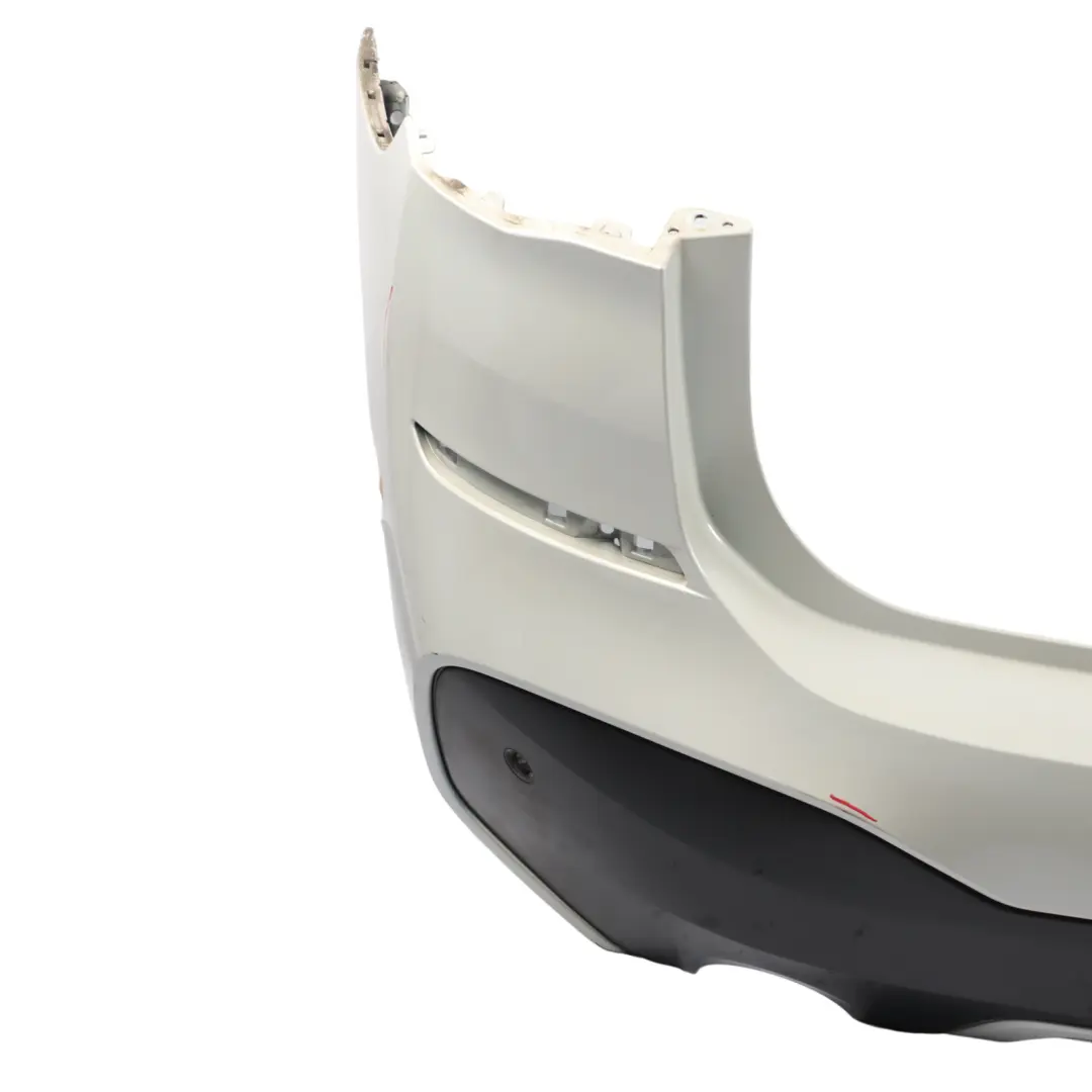 BMW X1 F48 Rear Bumper M Sport Trim Panel PDC Mineralweiss White - A96 - SKU 8072774-MW - Part number 8072774