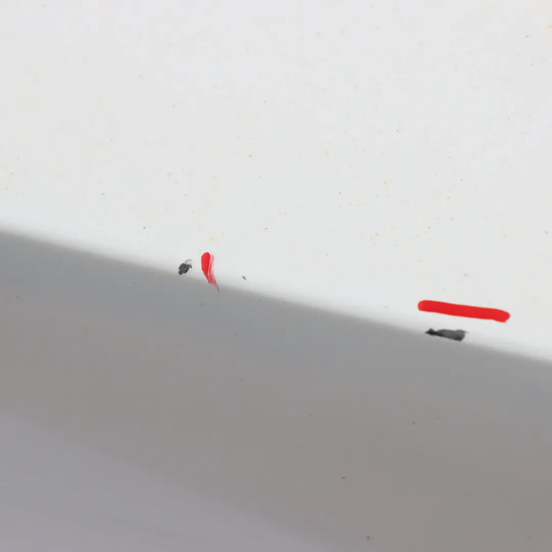 BMW X1 F48 Rear Bumper M Sport Trim Panel PDC Mineralweiss White - A96 - SKU 8072774-MW - Part number 8072774