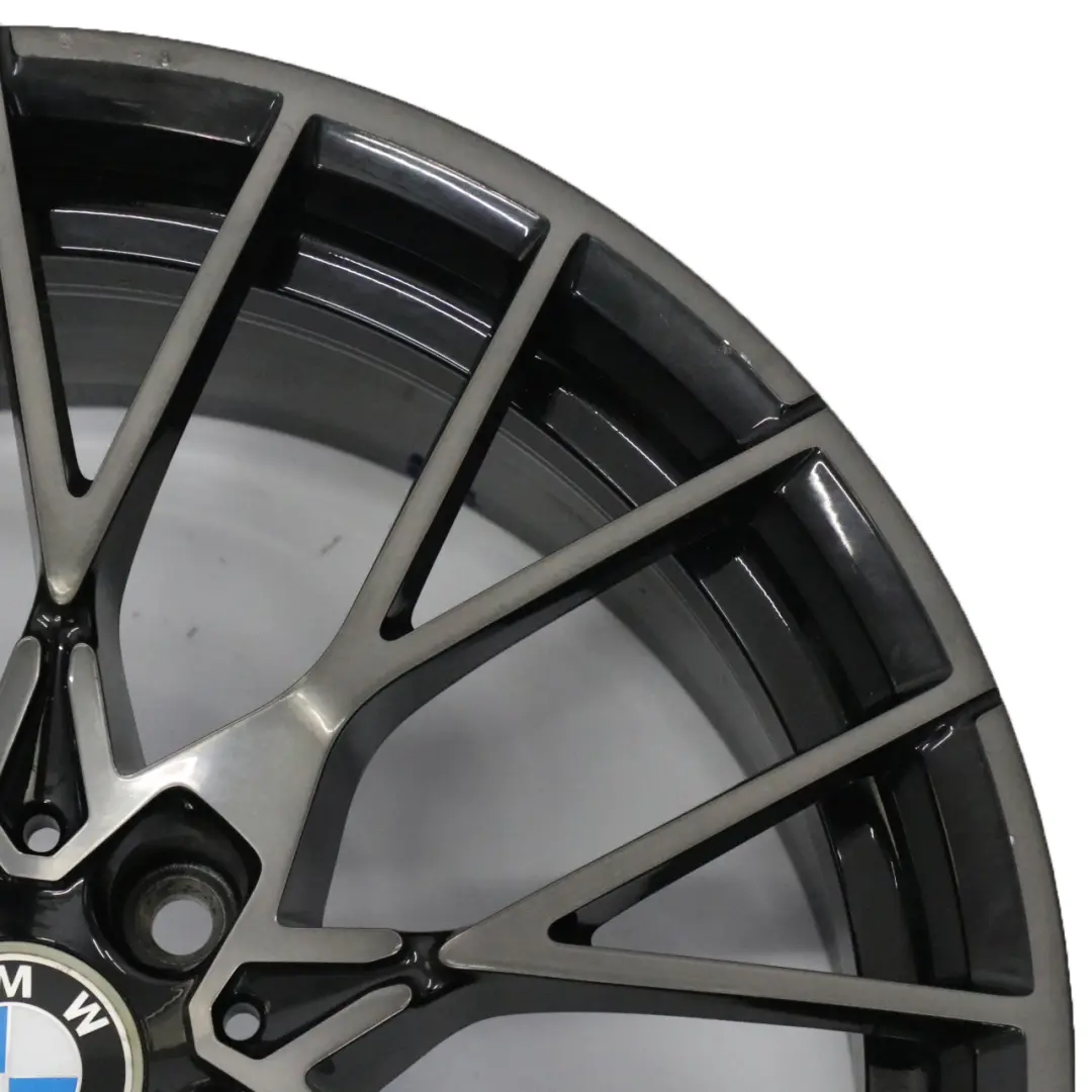 BMW F87 LCI M2 Cerchio in lega 19" 9J ET:29 Y-spoke 788M Jet Black - SKU 8073847-1 - Numero di parte 8073847