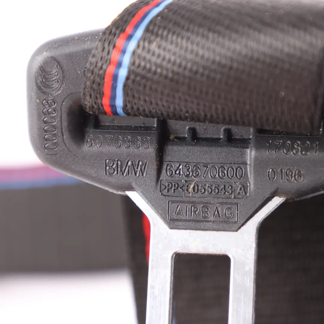BMW G20 G21 Seatbelt Front Left N/S Seat Belt Safety Belt 6R4857705 - SKU 8076363 - Part number 8076363