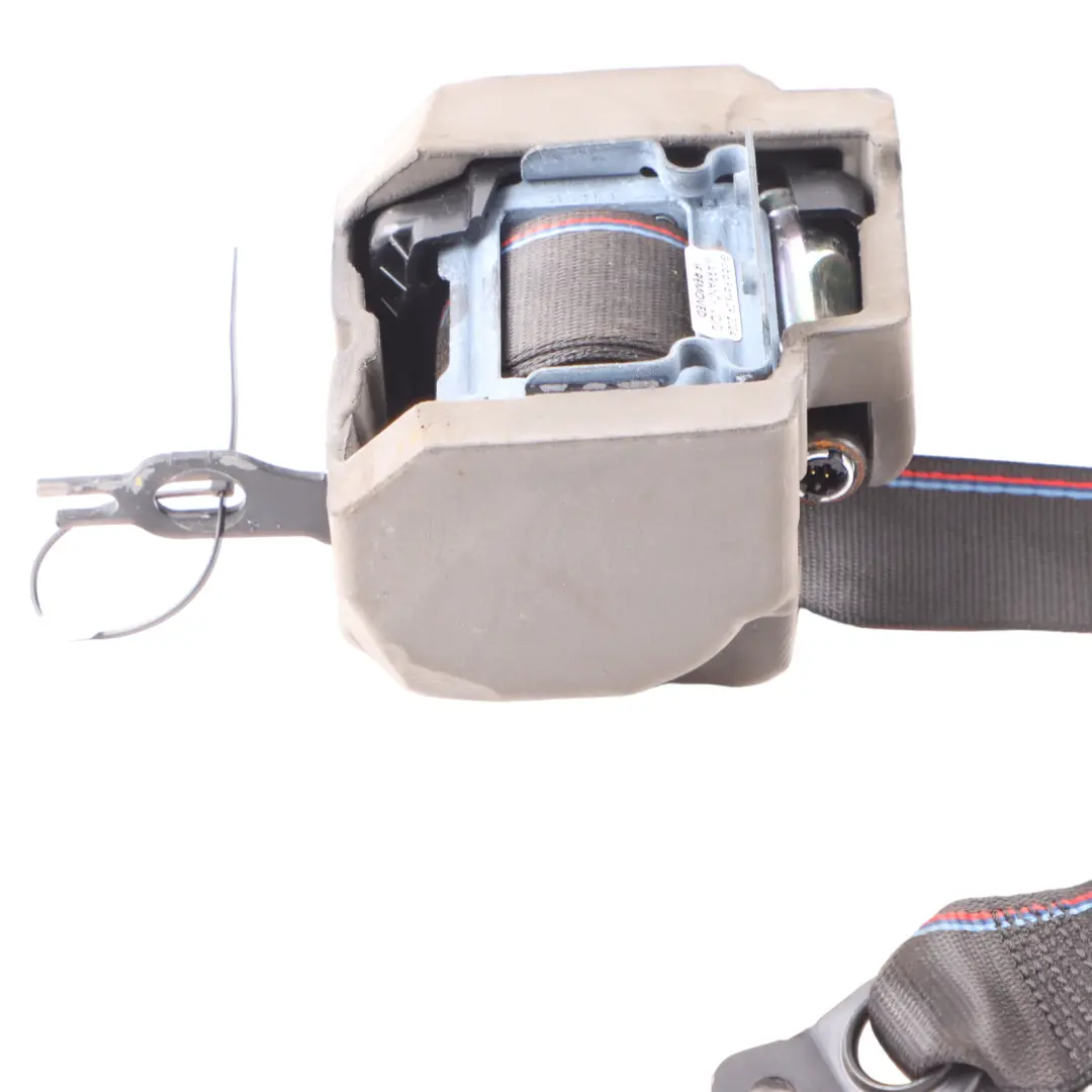 Belt Rear Right O/S Upper Seatbelt Black to BMW G20 Seat with Part number 8076376 BMW G20 Seat Belt Rear Right O/S Upper Seatbelt Black - SKU 8076376 - Part number 8076376