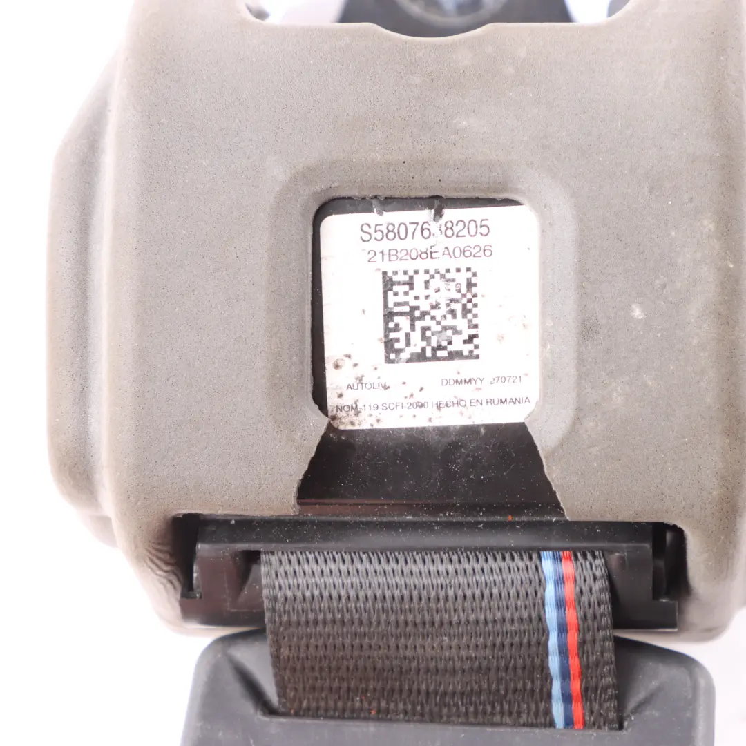 BMW G20 Rear Centre Upper Middle Safety Seat Belt Buckle - SKU 8076382 - Part number 8076382