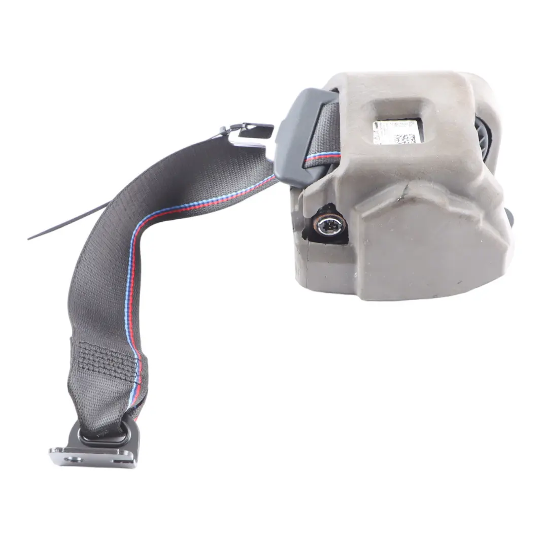 Belt Rear Left N/S Safety Belt to BMW F44 Seat with Part number 8076491 BMW F44 Seat Belt Rear Left N/S Safety Belt - SKU 8076491 - Part number 8076491