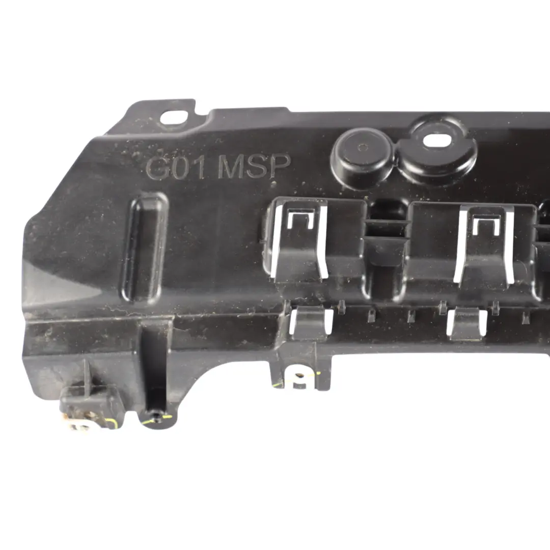 Bumper M Sport Absorber Reinforcement Mount Support to BMW G01 LCI Rear with Part number 8081849 BMW G01 LCI Rear Bumper M Sport Absorber Reinforcement Mount Support - SKU 8081849 - Part number 8081849