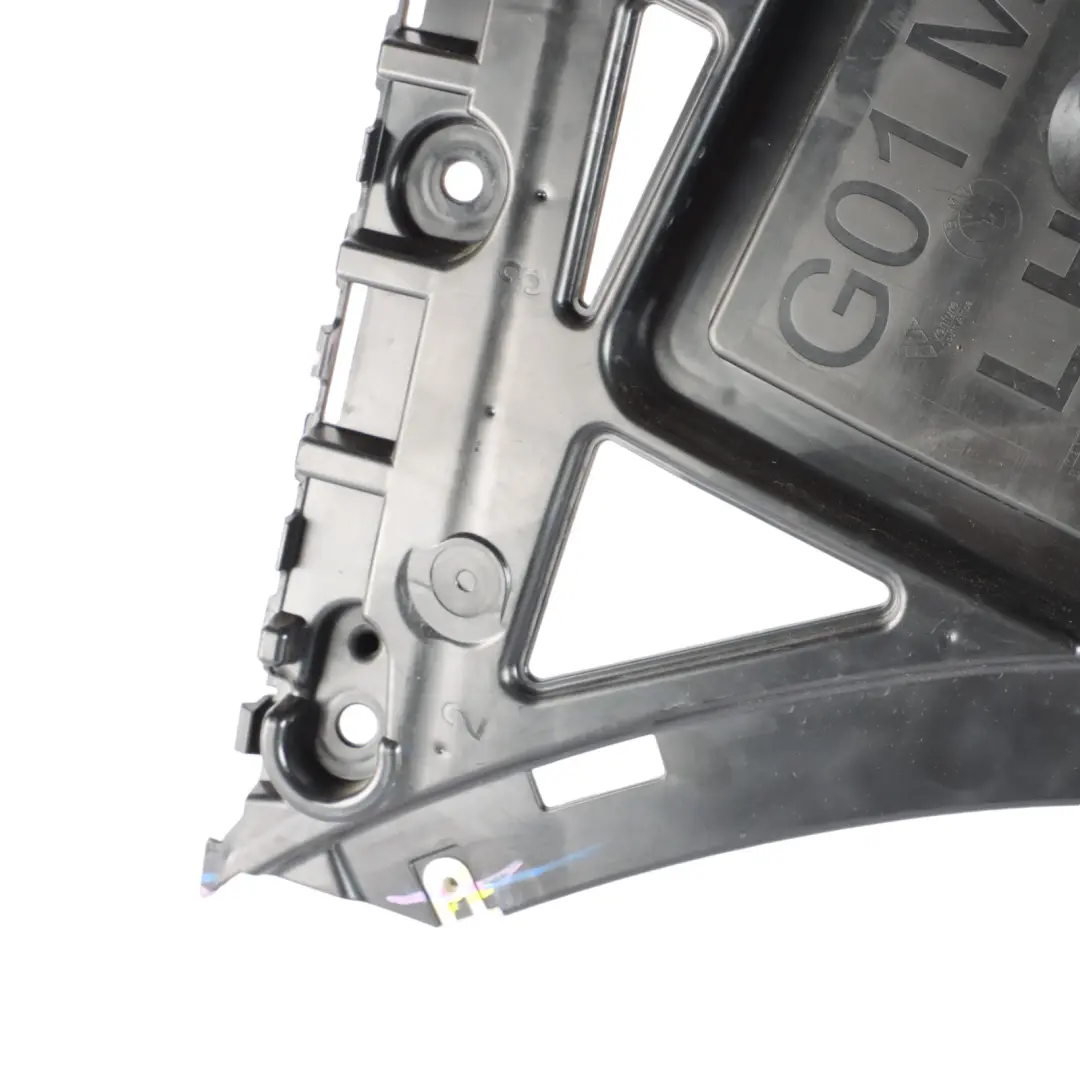 Left N/S Bumper Slide Mount Support to BMW G01 LCI F97 LCI M Sport Rear with Part number 8081885 BMW G01 LCI F97 LCI M Sport Rear Left N/S Bumper Slide Mount Support - SKU 8081885 - Part number 8081885