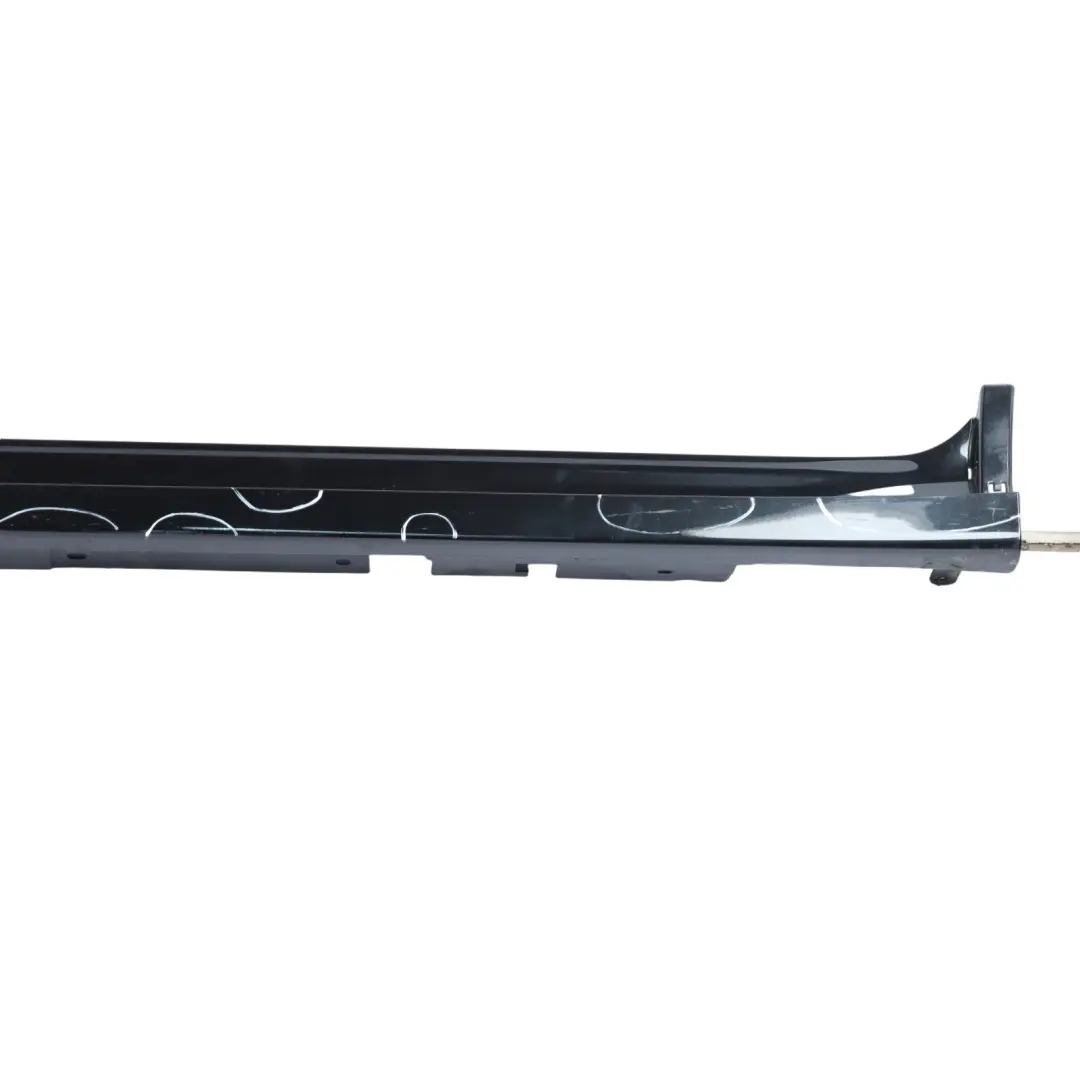 Side Skirt Left N/S M Sport Sill Strip Cover Trim Black Sapphire 475 to BMW X3 G01 with Part number 8091995 BMW X3 G01 Side Skirt Left N/S M Sport Sill Strip Cover Trim Black Sapphire 475 - SKU 8091995-BS - Part number 8091995