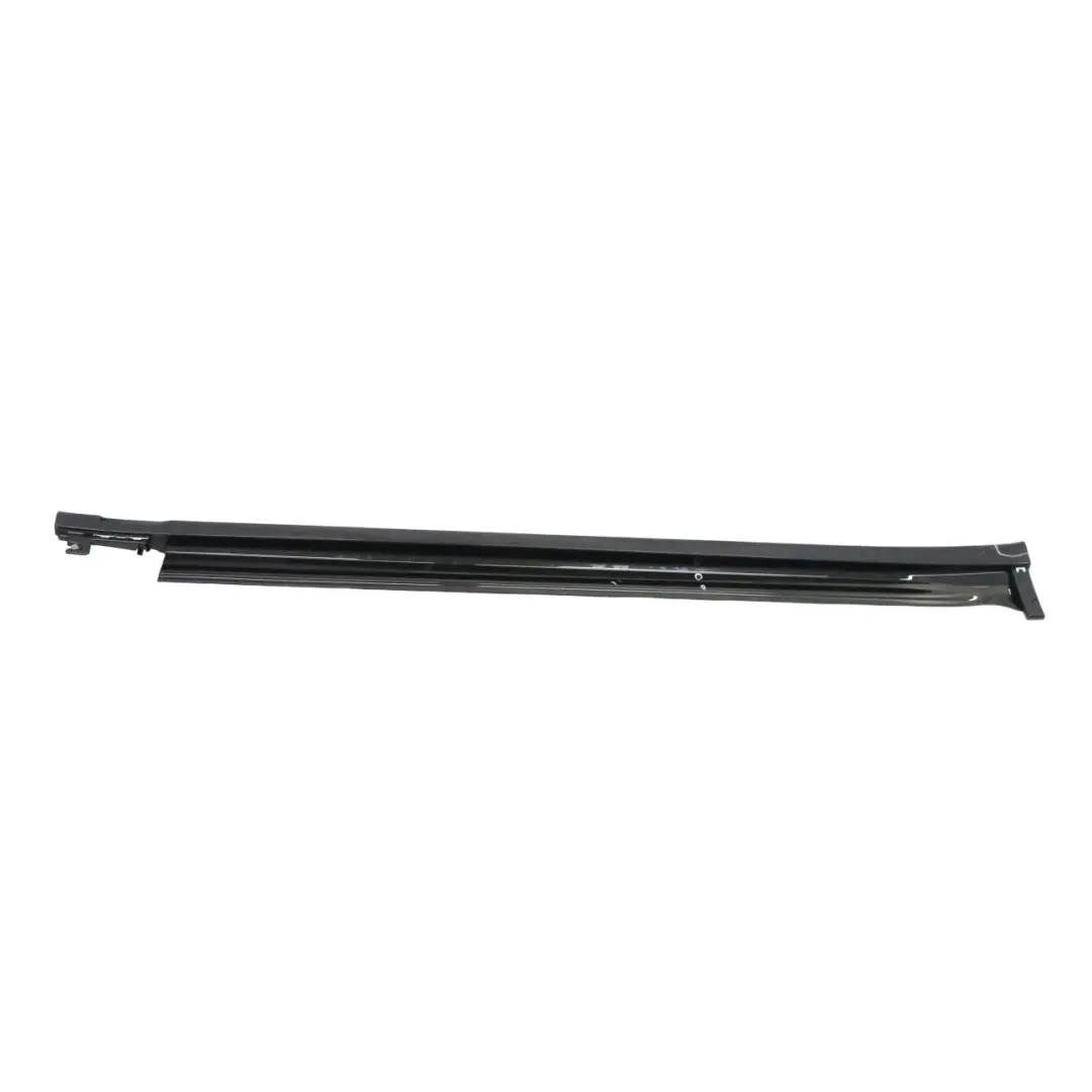 BMW X3 G01 Side Skirt Right O/S M Sport Sill Strip Cover Trim Black Sapphire 475 - SKU 8091996-BS - Part number 8091996