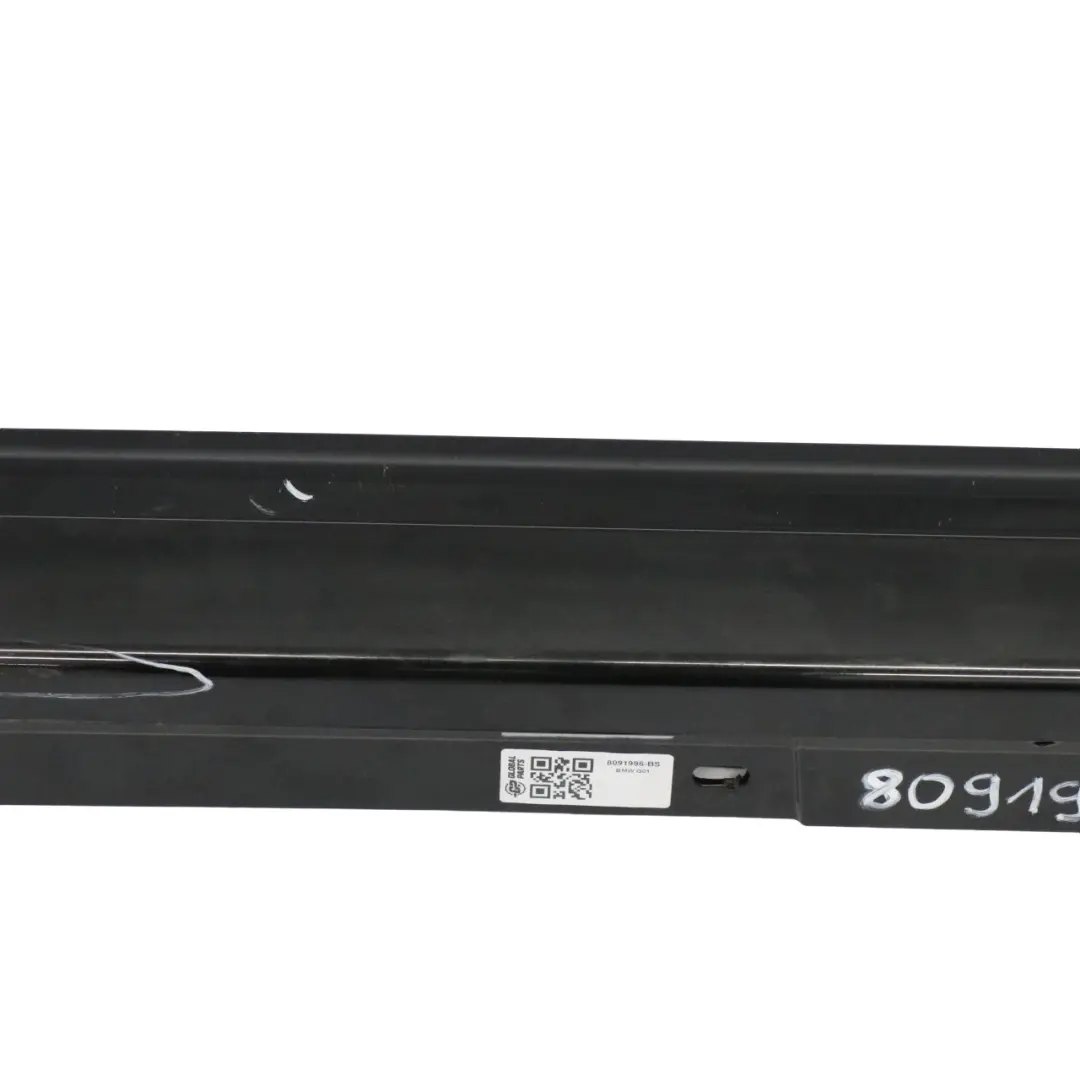 Gonna laterale destra M Sport Black Sapphire - 475 per BMW X3 G01 con numero di parte 8091996 BMW X3 G01 Gonna laterale destra M Sport Black Sapphire - 475 - SKU 8091996-BS - Numero di parte 8091996