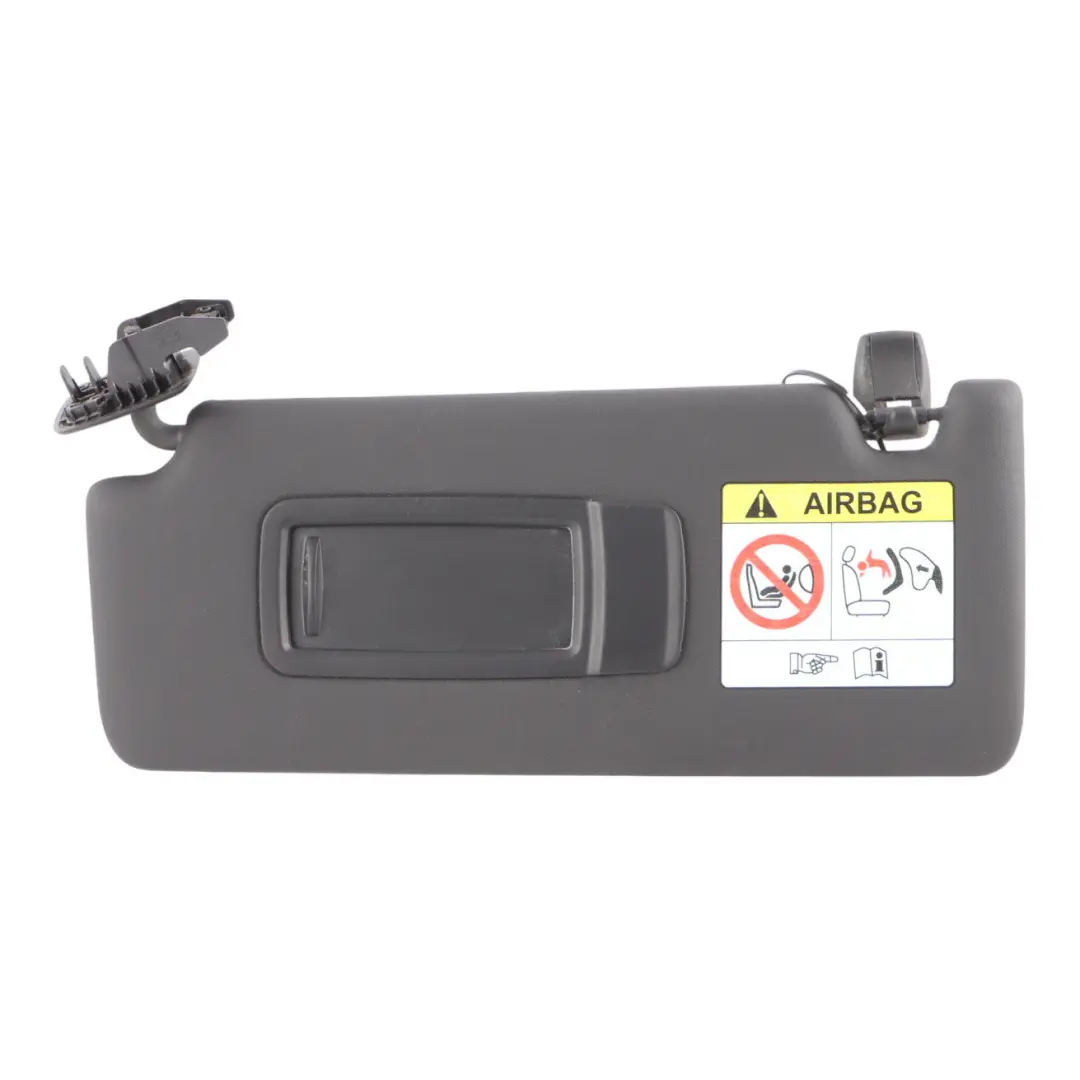 Sun Visor Left N/S Sunvisor Headliner Mirror Panel Black to BMW G20 G21 with Part number 8092731 BMW G20 G21 Sun Visor Left N/S Sunvisor Headliner Mirror Panel Black - SKU 8092731 - Part number 8092731