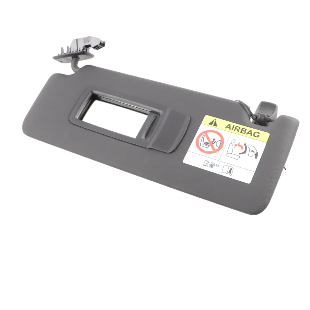 Sun Visor Left N/S Sunvisor Headliner Mirror Panel Black to BMW G20 G21 with Part number 8092731 BMW G20 G21 Sun Visor Left N/S Sunvisor Headliner Mirror Panel Black - SKU 8092731 - Part number 8092731