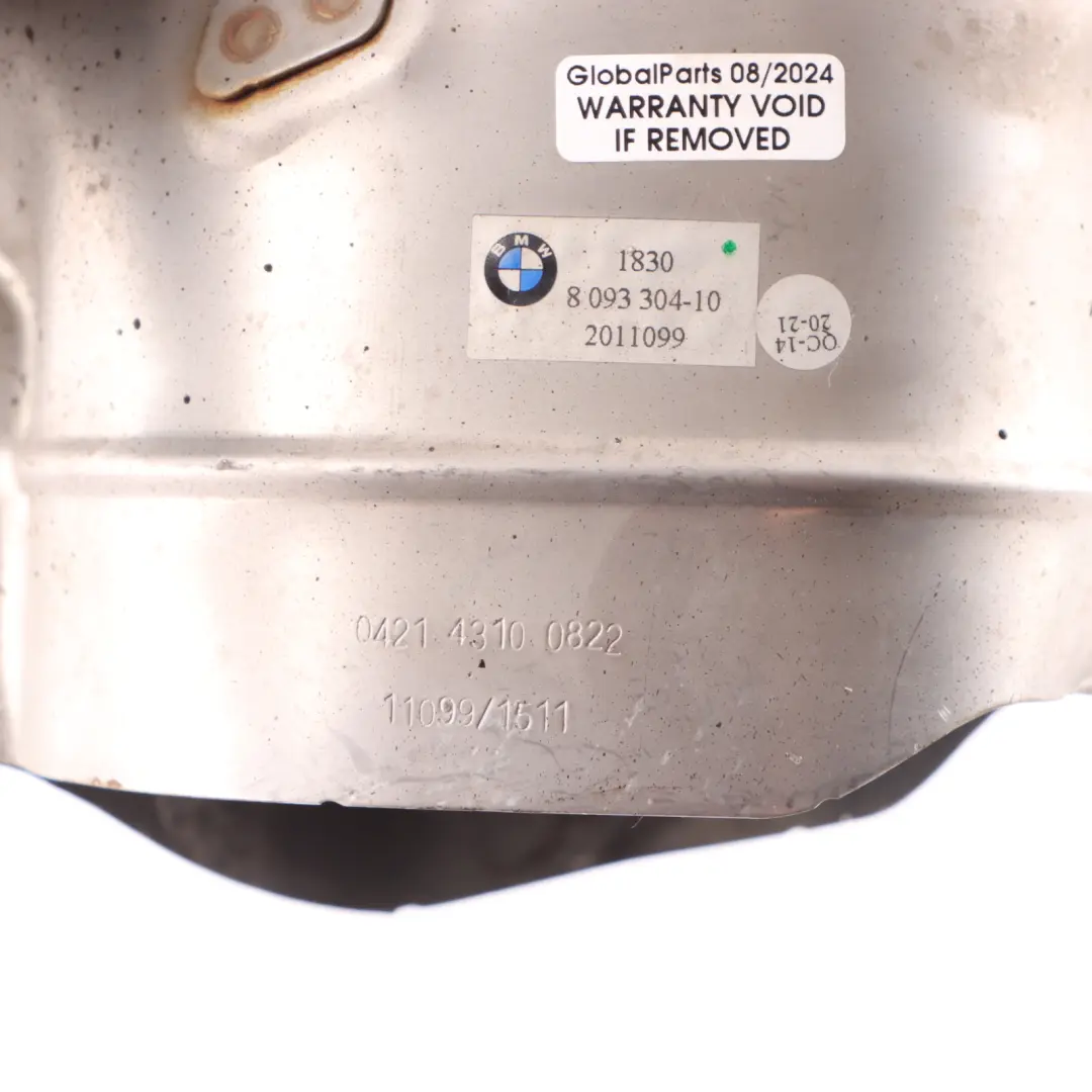 Exhaust Pipe Trim Right O/S Muffler Tail High Gloss to BMW G20 M Sport Rear with Part number 8093304 BMW G20 M Sport Rear Exhaust Pipe Trim Right O/S Muffler Tail High Gloss - SKU 8093304 - Part number 8093304