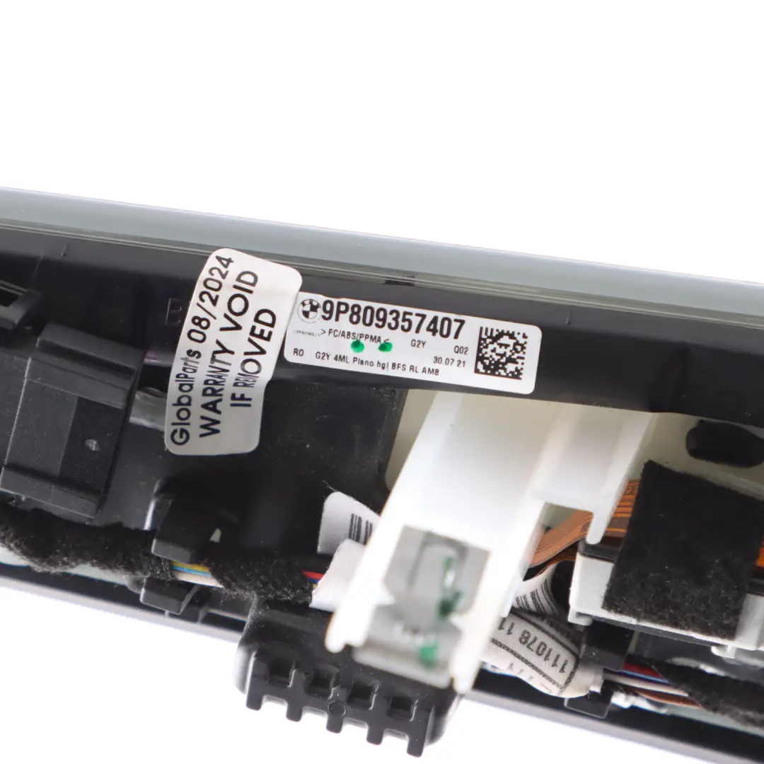 Dashboard Strip Instrument Panel Passenger Side Trim Cover Piano Black to BMW G20 with Part number 8093574 BMW G20 Dashboard Strip Instrument Panel Passenger Side Trim Cover Piano Black - SKU rhd-8093574 - Part number 8093574