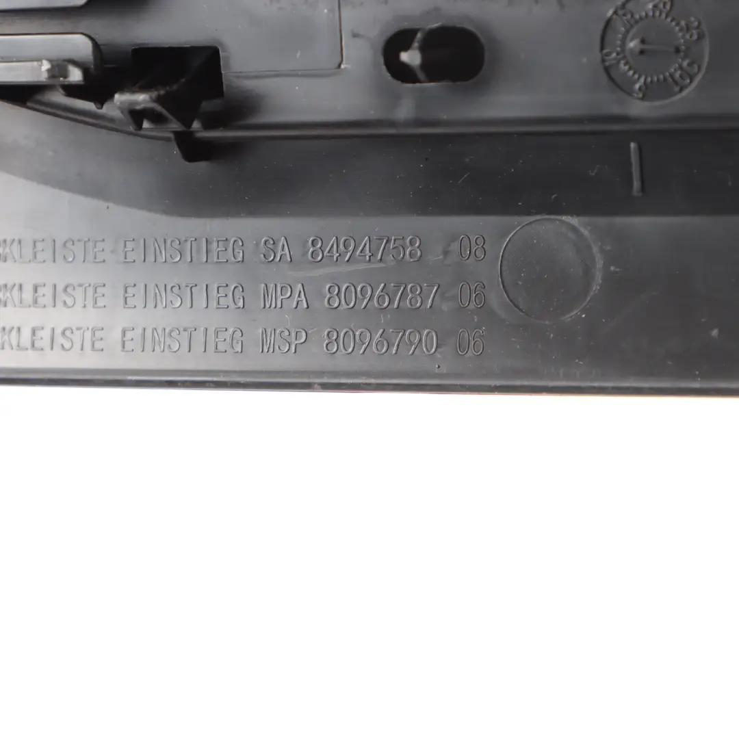 Ingresso Porta Sill Cover Striscia Anteriore Sinistra Destra per BMW F44 con numero di parte 8096787 BMW F44 Ingresso Porta Sill Cover Striscia Anteriore Sinistra Destra - SKU 8096787 - Numero di parte 8096787