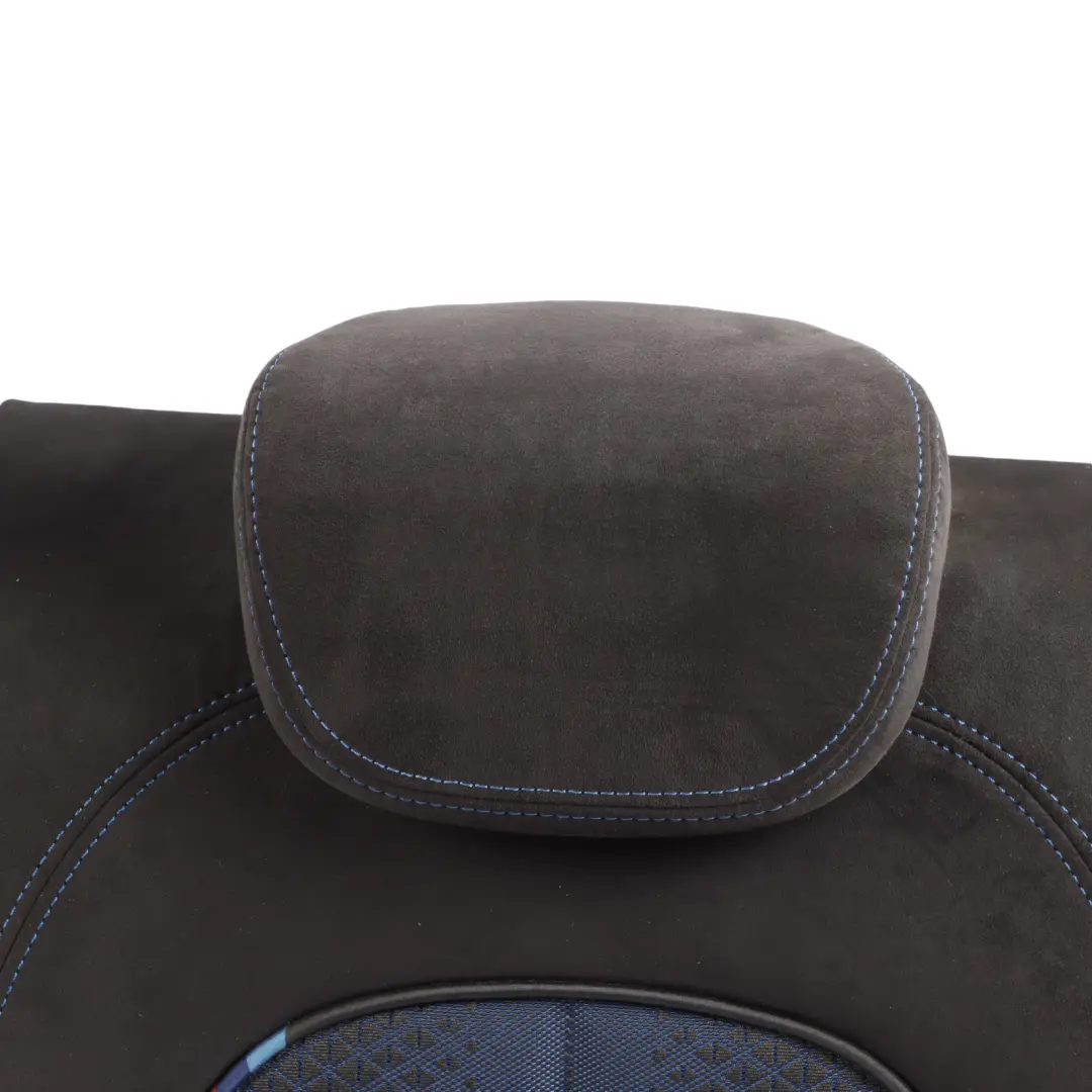 Backrest Interior Left N/S Cloth Trigon Alcantara Black to BMW F44 M135i Rear with Part number 8096857 BMW F44 M135i Rear Backrest Interior Left N/S Cloth Trigon Alcantara Black - SKU 8096857 - Part number 8096857